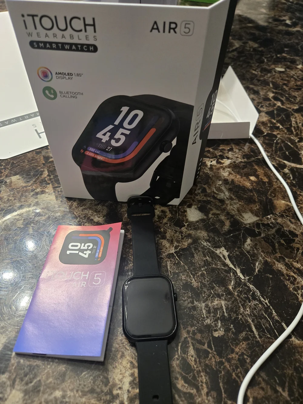 Air 5 Smartwatch - Black